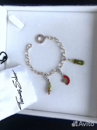 Браслет серебряный Thomas Sabo шармы оригинал