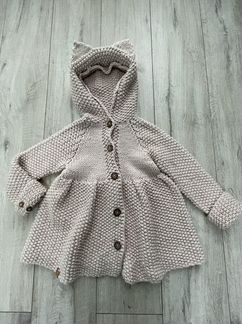 Потрясающий кардиган р 122-128 ручная работа