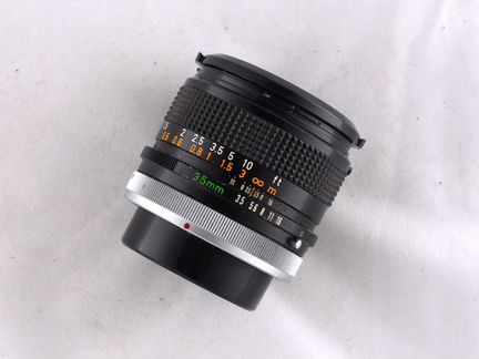 Объектив Canon FD 35 mm f/ 3.5 SC