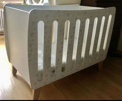 Кроватка micuna с матрасом