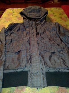 Куртка серая с черным