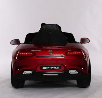 Детский электромобиль Mercedes-Benz AMG GT вишня