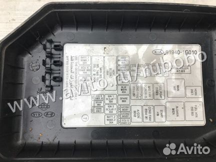 Блок предохранителей Kia Rio 2 G4EE 2005