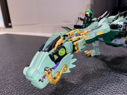 Lego Ninjago 70612 зелёный дракон