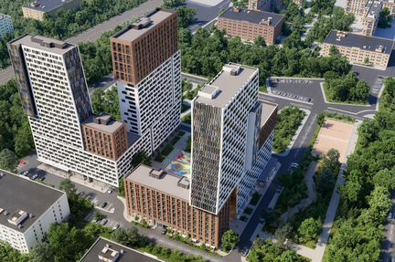 2-к квартира, 52.5 м², 16/26 эт.
