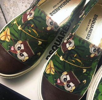 Слипоны Dsquared2 р.32,40