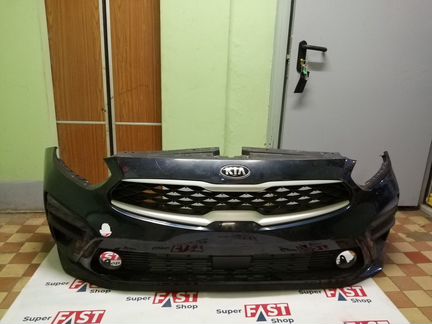 Бампер передний kia cerato 4 темный