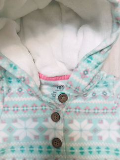 Поддевы комбинезон Флис Carter’s