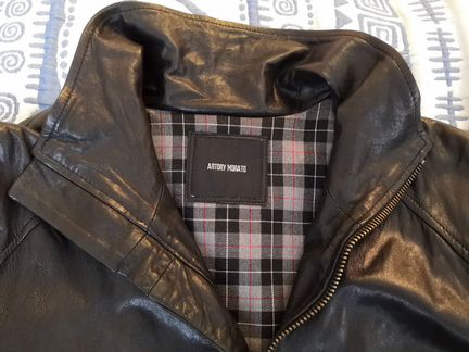 Кожаная куртка Antony Morato