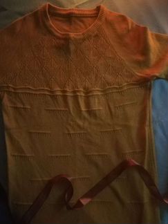 Платье женское вязанное