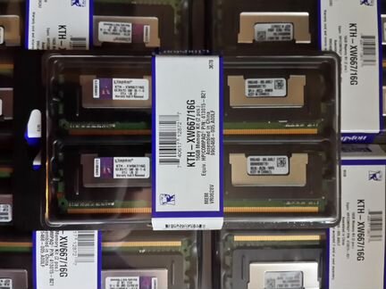 16Gb (2x8Gb) Kingston FB-dimm KTH-XW667/16G и еще