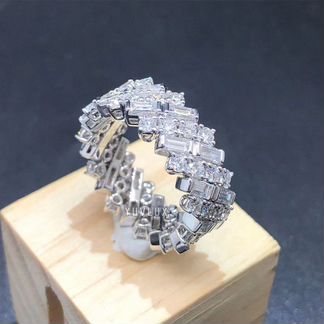 Обручальное кольцо Cartier Reflection 3.5 ct