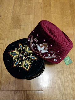 Две тюбетейки татарские «Салават» новые