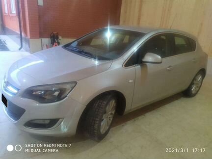 Opel Astra 1.6 МТ, 2014, 180 000 км