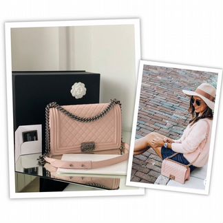 Сумка chanel boy оригинал