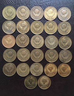 Монеты 5 и 3 копейки