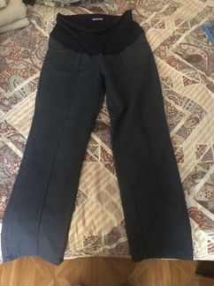 Утепленные брюки для беременных р-р 44