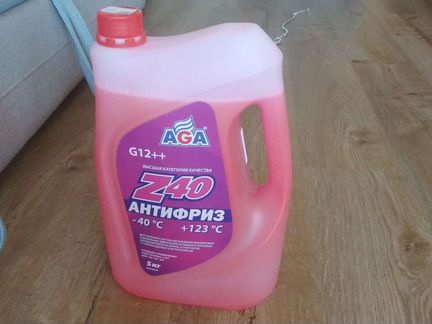Антифриз G12++ красный -40+123 AGA. не вскрыт