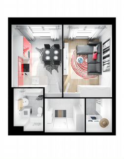 1-к квартира, 34 м², 16/33 эт.