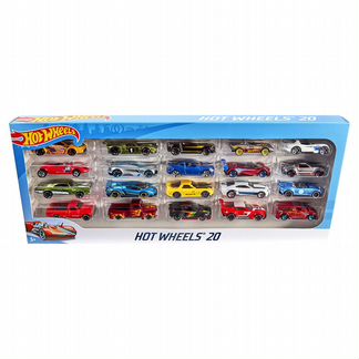 Hot Wheels Базовые машинки 20 шт. Новые