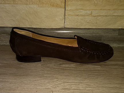 Мокасины Tervolina из натурального велюра