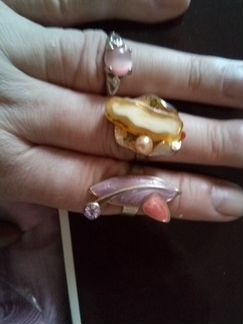 Кольца оригинального дизайна