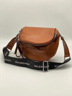 Новая женская сумка Balenciaga коричневая