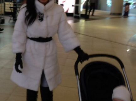 Шуба норковая поперечка