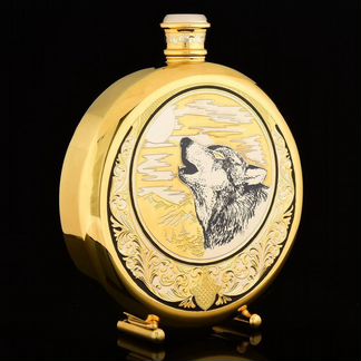 Питейный набор с флягой 