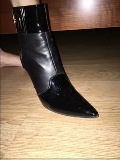 Лаковые полусапожки итальянские