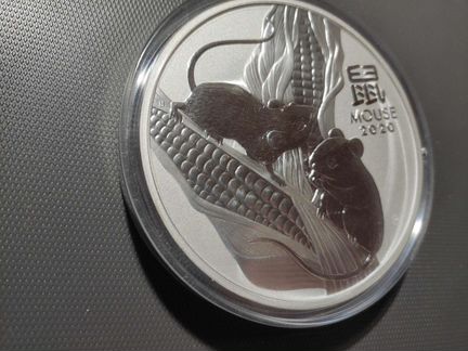 Серебряная монета 2020 Лунар 1000 гр