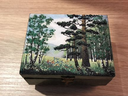Шкатулка серпентинит
