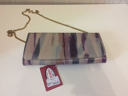 Женский кожаный клатч