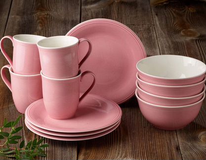 Сервиз 12 пред Villeroy & Boch Color Loop Rose