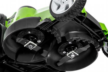 Аккумуляторная газонокосилка greenworks G40LM49DB