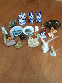 Фигурки из фарфора, фаянса, гипса