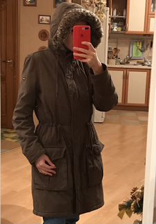 Парка хаки Tommy Hilfiger