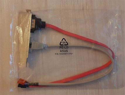 Планка расширения SATA Firewire P/N 14G000113701