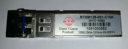Трансивер SFP 1.55GB (1310nm, 15km, LC) SM