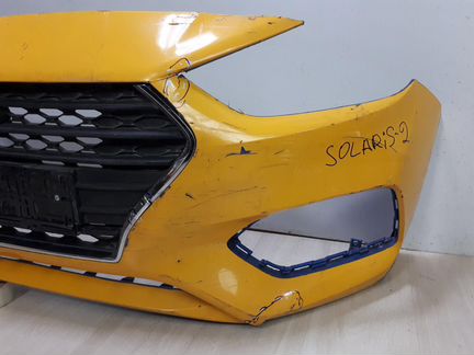 Бампер передний Hyundai Solaris 2 oem 86511h5000