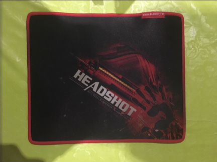 Коврик для мыши A4 Bloody B-072 черный/рисунок