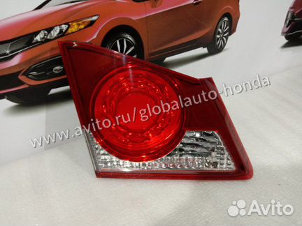 Фонарь в крышку багажника левый Honda Civic 4D 8