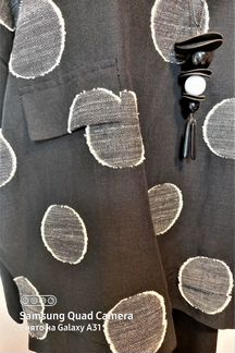 Платье-туника эффект двойки 50-54