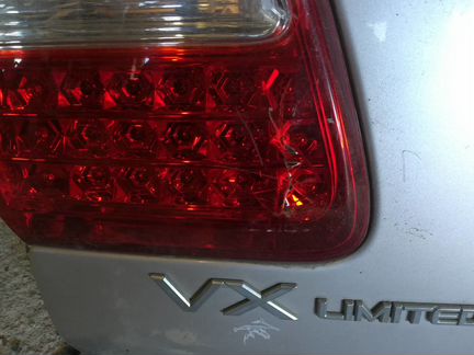 Дверь багажника борт Toyota Land Cruiser 100