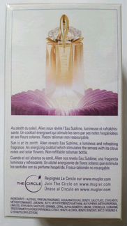 Mugler Alien Eau Sublime