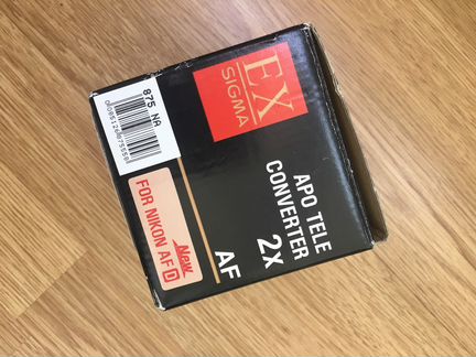 Apo Tele Converter 2X Sigma EX AF D for Nikon