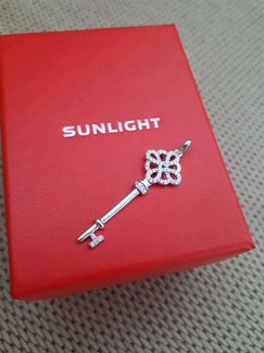 Украшение шарм кулон Sunlight Серебро Новый