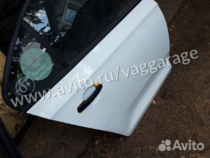 Дверь зп skoda rapid