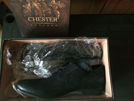Полуботинки Chester (замша), 41. Не ношенные