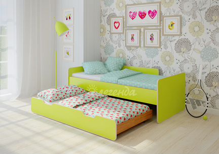 Новая Двухъярусная выкатная кровать 